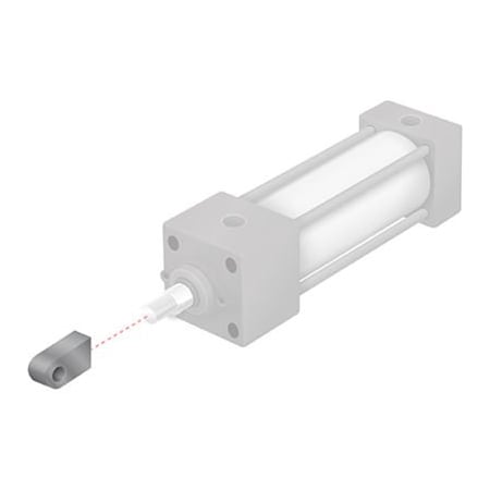 Alpha Technologies Aignep USA NFPA Rod Eye 1-14 Thread 6" Bore NFPA Cylinder RE114